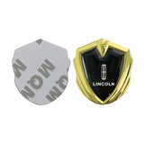 Lincoln Car Logo Shield Metal Auto Window Sticker Emblem Badge Decal