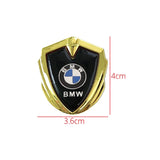 BMW M Power Car Logo Shield Metal Auto Window Sticker Emblem Badge Decal