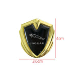 Jaguar Car Logo Shield Metal Auto Window Sticker Emblem Badge Decal