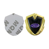 Ford Mustang Car Logo Shield Metal Auto Window Sticker Emblem Badge Decal