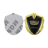 Cadillac Car Logo Shield Metal Auto Window Sticker Emblem Badge Decal