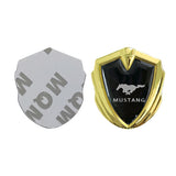 Ford Mustang Car Logo Shield Metal Auto Window Sticker Emblem Badge Decal