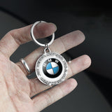 BMW Logo Diamond Keychain Metal Keyring