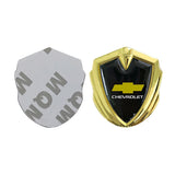 Chevrolet Car Logo Shield Metal Auto Window Sticker Emblem Badge Decal