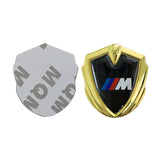 BMW M Power Car Logo Shield Metal Auto Window Sticker Emblem Badge Decal