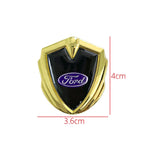 Ford Mustang Car Logo Shield Metal Auto Window Sticker Emblem Badge Decal