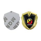 Abarth Car Logo Shield Metal Auto Window Sticker Emblem Badge Decal