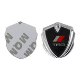 Toyota TRD Car Logo Shield Metal Auto Window Sticker Emblem Badge Decal