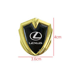 Lexus Car Logo Shield Metal Auto Window Sticker Emblem Badge Decal