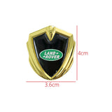 Land Rover Car Logo Shield Metal Auto Window Sticker Emblem Badge Decal