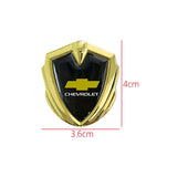 Chevrolet Car Logo Shield Metal Auto Window Sticker Emblem Badge Decal