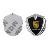 Porsche Car Logo Shield Metal Auto Window Sticker Emblem Badge Decal