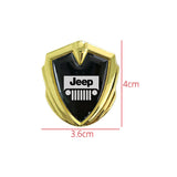 Jeep Car Logo Shield Metal Auto Window Sticker Emblem Badge Decal