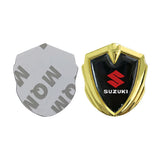 Suzuki Car Logo Shield Metal Auto Window Sticker Emblem Badge Decal