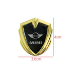MINI Cooper Car Logo Shield Metal Auto Window Sticker Emblem Badge Decal