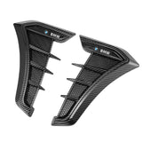 2PCS BMW Logo Shark Fin Car Side Fender Sticker Emblem