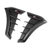 2PCS SEAT FR Logo Shark Fin Car Side Fender Sticker Emblem