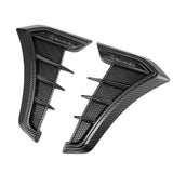 2PCS Mercedes Benz AMG Logo Shark Fin Car Side Fender Sticker Emblem