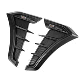 2PCS Cadillac Logo Shark Fin Car Side Fender Sticker Emblem