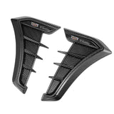 2PCS Cadillac Logo Shark Fin Car Side Fender Sticker Emblem