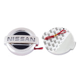 10.6x9cm 11.7x10cm Nissan Car LED Light Front Rear Emblem Badge