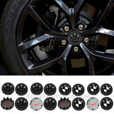 4pcs/set 50th Anniversary 56mm 68mm BMW Car Wheel Center Hub Caps Cover