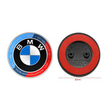 1PC 82mm BMW Logo Car Front Emblem Badge Auto Rear Trunk Decal