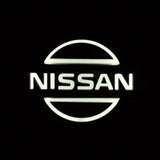 10.6x9cm 11.7x10cm Nissan Car LED Light Front Rear Emblem Badge