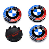 4pcs/set 56mm 68mm BMW Car Wheel Center Hub Caps Hub Covers