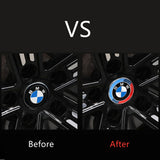 4pcs/set 56mm 68mm BMW Car Wheel Center Hub Caps Hub Covers