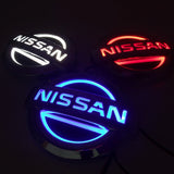 10.6x9cm 11.7x10cm Nissan Car LED Light Front Rear Emblem Badge