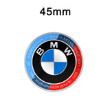 1PC 45mm BMW Car Steering Wheel Center Sticker Emblem Badge Decal