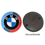 1PC 82mm BMW Logo Car Front Emblem Badge Auto Rear Trunk Decal