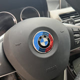 1PC 45mm BMW Car Steering Wheel Center Sticker Emblem Badge Decal
