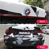 1PC 82mm BMW Logo Car Front Emblem Badge Auto Rear Trunk Decal