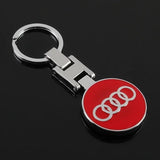 Audi RS RS4 Sline S3 S4 S5 S6 Metal Car Keychain Key Ring Holder
