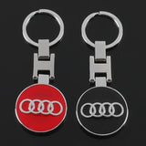Audi RS RS4 Sline S3 S4 S5 S6 Metal Car Keychain Key Ring Holder