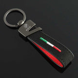 BMW M Power Suede Car Keychain Pendant Key Ring Holder