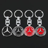 Mercedes Benz AMG Brabus Apple Tree Metal Car Keychain Key Ring Holder