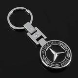 Mercedes Benz AMG Brabus Apple Tree Metal Car Keychain Key Ring Holder