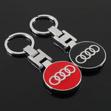 Audi RS RS4 Sline S3 S4 S5 S6 Metal Car Keychain Key Ring Holder