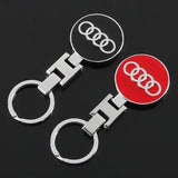 Audi RS RS4 Sline S3 S4 S5 S6 Metal Car Keychain Key Ring Holder