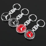 Mercedes Benz AMG Brabus Apple Tree Metal Car Keychain Key Ring Holder