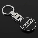 Audi RS RS4 Sline S3 S4 S5 S6 Metal Car Keychain Key Ring Holder