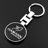 BMW M Power Hamann Alpina AC SCHNITZER Metal Car Keychain Key Ring Holder Pendant
